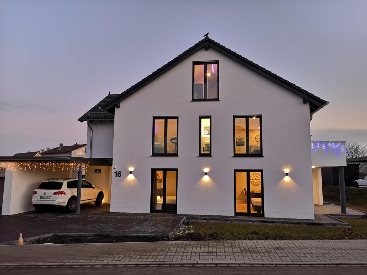 -Neubau- 42 Qm Balkon-Apartment Fulda Exterior photo